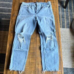 Hollister Light Blue Slim Straight Jeans